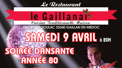 Soirée Restaurant Le Gaillanai
